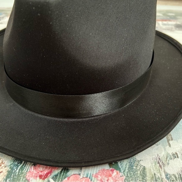 🖤Spirit Halloween Men’s Gangster Costume Pinstriped Vest With Hat🖤 - Picture 13 of 16